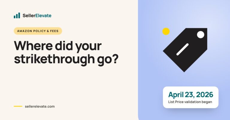 Why Your Amazon Strikethrough Price Disappeared (and How to Get It Back)