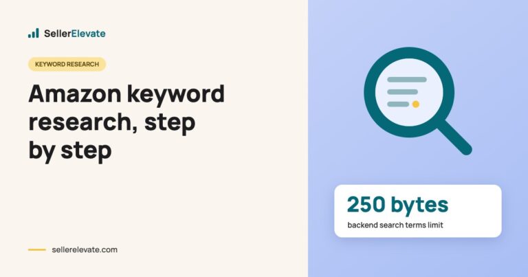 How to Do Amazon Keyword Research: A Step-by-Step Reverse-ASIN Method