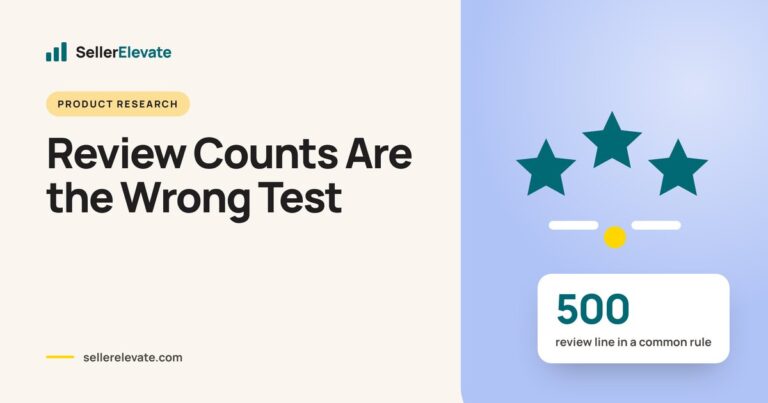 How Many Reviews Make an Amazon Niche Too Competitive?