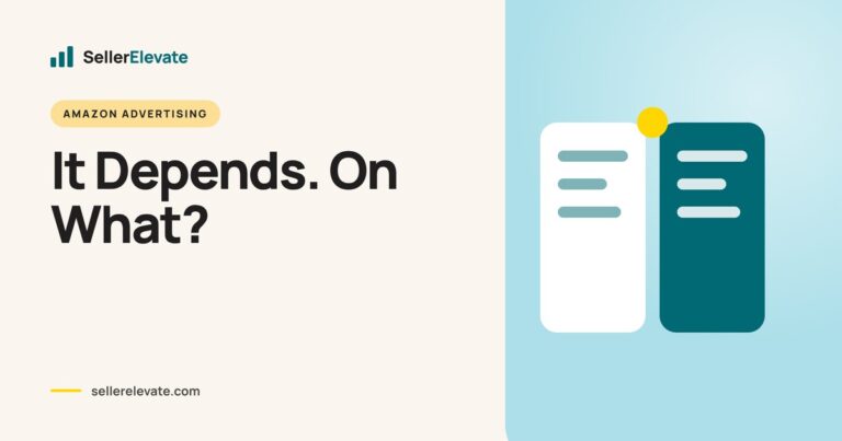 Seven Amazon PPC Arguments, and What Each One Actually Depends On