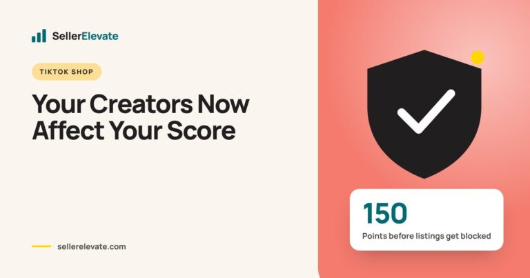 TikTok Shop Account Health Rating: Can a Creator’s Video Hurt You?